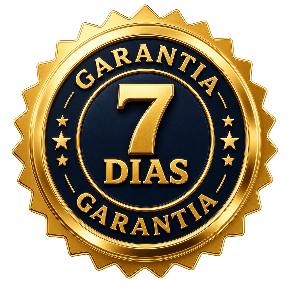 Selo de garantia incondicional de 7 dias